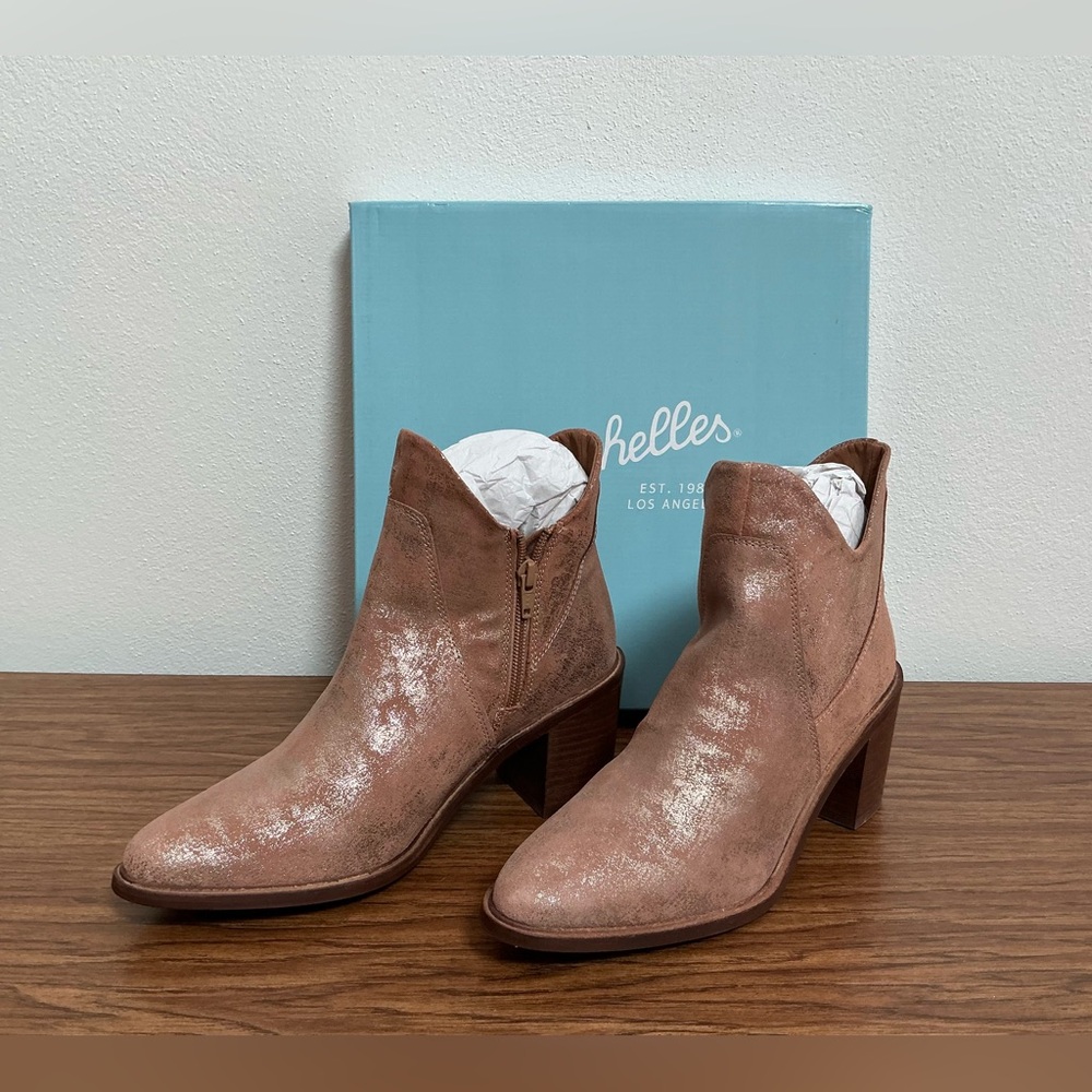 Seychelles Pretty Little Bird Women's Blush Ankle Booties NEW Size 7